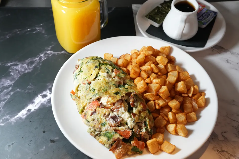 Goat Cheese Omelette