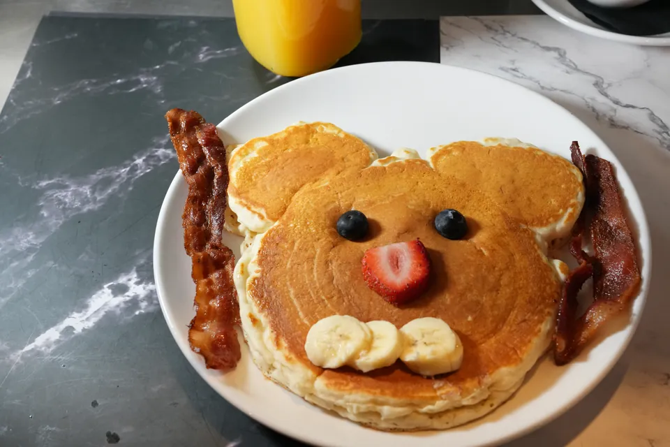 Kids Mickey Mouse Pancakes